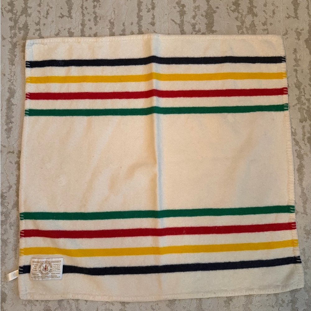 Cream Multi-Stripe Home Bedding Throw Blanket